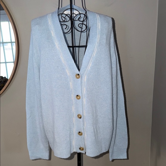Veronica Beard Arta Cashmere Cardigan Size XL - Picture 2 of 6
